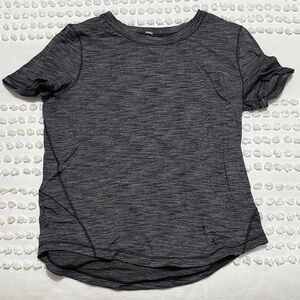 lululemon Charcoal Short Sleeve Tee
